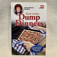 Quick And Easy Dump Dinners Hardcover Cook Book By Cathy Mitchell