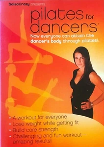 PILATES FOR DANCERS DVD Salsa Crazy Full Body Toning Fitness Exercise Workout - Picture 1 of 2