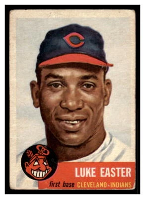 1953 Topps  Luke Easter 2 Cleveland Indians  GD - Image 1 of 2