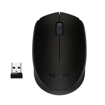 Logitech M171 Maus Mouse schwarz RF Wireless Optisch 1000 DPI kabellos - Bild 1 von 4