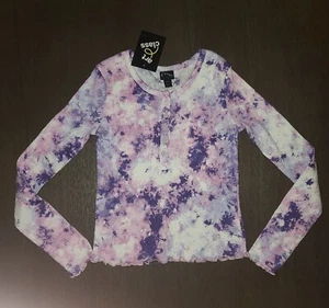 NEW GIRLS ART CLASS RIBBED HENLEY STYLE SHIRTS SIZE S 6-7  - Picture 1 of 4