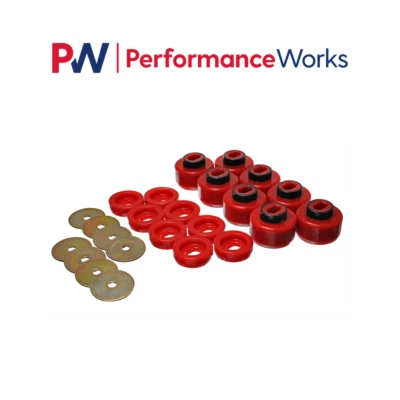 Комплект креплений кузова Energy Suspension 3.4150R для Avalanche 2500 и Silverado 2500 HD - Изображение 1 из 4