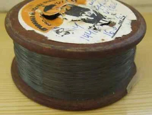 Tungsten-wolfram / Rhenium Wire W80/Re 20 - D 0.12 mm - 1 m. - Picture 1 of 1