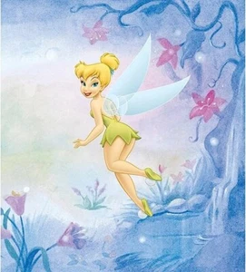 Disney Tinker Bell Blue Mountain Mini Mural - Picture 1 of 1