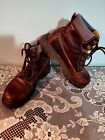 Y2k Brown leather CANDIES Platform Ankle Boot size 9