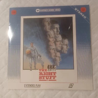 The Right Stuff - Stereo Extended Play Laserdisc (1983) New Sealed Movie - Image 1 of 3