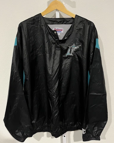 Vintage Florida Marlins Windbreaker Jacket XL Miami Marlins Starter Jacket Cover
