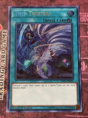 Twin Twisters - SHVA-EN059 - Secret Rare - 1st Edition - NM - Image 1 of 2