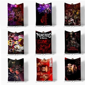 Cosplay Dark Deception 3D Fleece Blanket Large Soft Throws Xmas Gifts - Picture 1 of 41