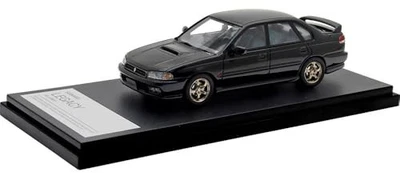 Hi Storia 1/43 Subaru Legacy Rs 1997 Nero Mica Pressofuso Miniatura Toy HS499BK - Immagine 1 di 4