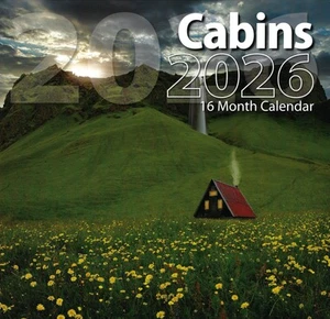Calendario de pared 2026 cabinas 16 meses (septiembre 2025 hasta diciembre 2026) 12"x12" - Imagen 1 de 2