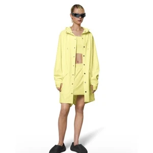RAINS Long Jacket Yellow / Straw - Picture 1 of 5