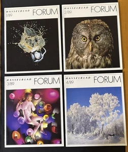 #K0037- 4 X Hasselblad Forum Magazin 1/89, 2/89, 3/89, 4,89 - Picture 1 of 1