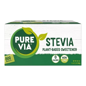 Pure via Stevia Sweetener 28.2Oz (800 Packets) - Picture 1 of 12