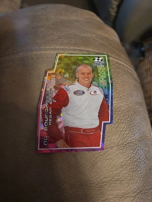 Regan Smith 2003 Press Pass Stealth No Boundaries Die-Cut Insert Card #NB6 - Image 1 of 2