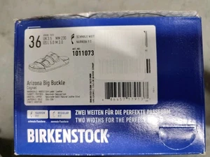 Birkenstock Arizona Big Buckle Damen Leder Sandale - Cognac, 5N US/36N EU - Bild 1 von 5