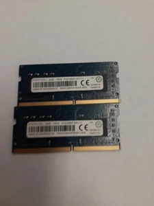 2x Ramaxel 8GB DDR4-2400 SODIMM PC4-19200 Laptop RAM RMSA3260NA78HAF - Picture 1 of 4