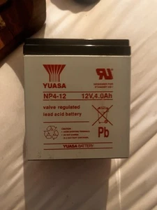 YUASA Battery NP4-12 12 V 4AH Battery - Picture 1 of 1