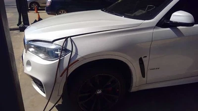 (LOCAL PICKUP ONLY) Passenger Quarter Glass Privacy Tint Fits 15-19 BMW X6M 5691 Foto 1 de 4