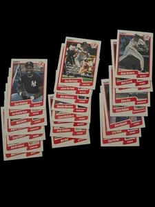 1990 Lot 23 Cards FLEER #454 DEION SANDERS ROOKIE RC Winfield ,Mattingly - Picture 1 of 4