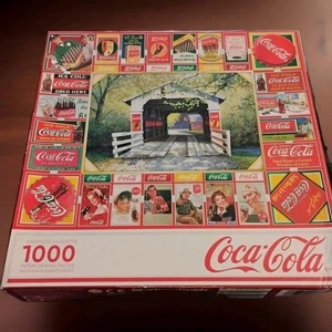 Rompecabezas Springbok multicolor tablero de juego Coca Cola 1000 piezas 2021 usado - Imagen 1 de 5