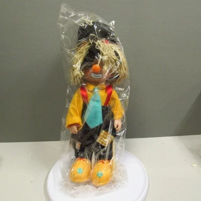 Precious Moments 4513 HO-BOO 12inch Vinyl Halloween Hobo Clown Doll, NWT - Image 1 of 4