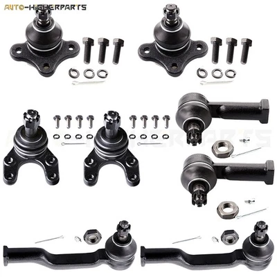 Para Mazda B2200 1987-1993 8 piezas tracción trasera interior exterior amarre rótulas inferiores superiores Foto 1 de 4