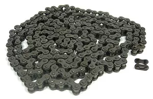 2) #40 ROLLER CHAINS 3 FEET FOR GO KART MINI BIKE DIRT BIKE MOTORCYCLE AND ATV. - Foto 1 di 1