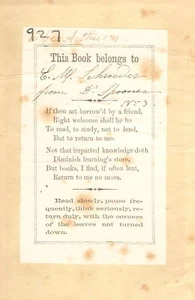 Anecdotes Of Painters - Shearjashub Spooner 1854 SIGNED - Picture 1 of 2