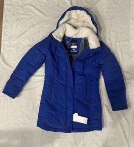 Roxy Dryflight Insulated Snow Jacket With Removable Hood Blue Size M - Picture 1 of 7