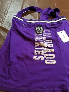 New With Tags G3 for her by Alyssa Milano Colorado Rockies Purple Tank Top B-24 - Picture 1 of 8