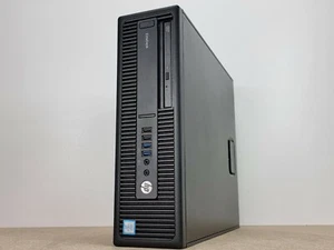 HP 800 G2 Windows 10 Pro PC Computer G4400T 3,30GHz 120GB SSD 500GB HDD 8GB + GK - Bild 1 von 6
