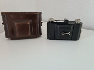 KODAK RETINA Kamera analog mit Tasche braun Vintage  (LM412)