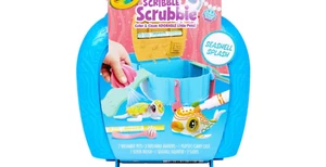 Crayola Scribble Scrubbie Pets Seashell Splash Toy Set, Ocean Animal Toys, Gift - Picture 1 of 4