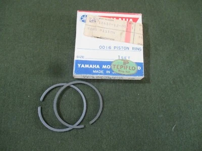 ANILLOS DE PISTÓN YAMAHA YJ2 60 CAMPUS JT1 JT2 NOS 0.25 113-11610-12 SUP 288-11601-12 Foto 1 de 2