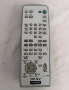 Mando a distancia original Sony AV System 3 RM-U600 AV-DK600P OEM gris - Imagen 1 de 8
