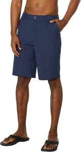 Men's 21 Inch Hybrid Shorts Quick Dry Stretch Water Resistant with Zipper Pocket - Picture 1 of 21