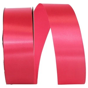 Floristenbänder: 1-7/8" x 100 Yards -- Satin Acetatband -- Wassermelonenfarbe - Bild 1 von 1