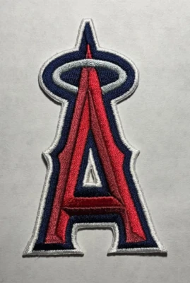 Los Angeles Angels of Anaheim Logo Patch  MLB 4" tall la angeles angels baseball - Image 1 of 4