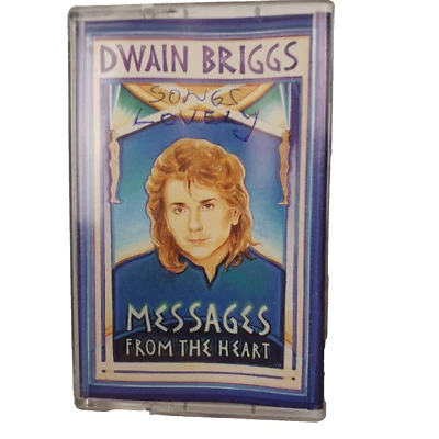 Dwain Briggs - Messages From The Heart Cassette Tape, Religious/Spirituality/VGC - Image 1 of 4