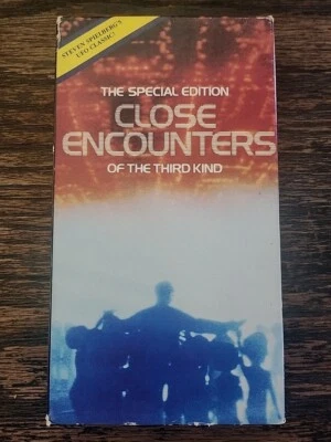 VHS Tape Close Encounters Of The 3rd Kind Special Edition, UFO Steven Spielberg  - Image 1 of 4