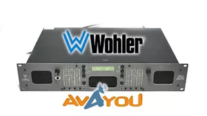 Monitor de audio múltiple Wohler AMP2-S8MDA 8 canales SD/HD medidor de nivel AES - Imagen 1 de 6