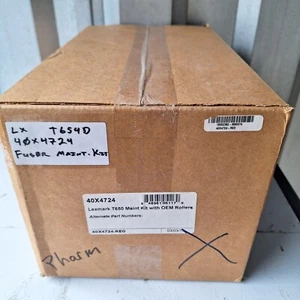 Lexmark 40X4724 110/120V Fuser Maintenance Kit - Brand New - Afbeelding 1 van 2