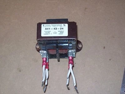 NEW  A41-43-24 SIGNAL TRANSFORMER 115/230 INPUT 12/24V @ 43VA OUTPUT P533 - Image 1 of 4