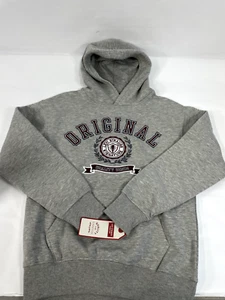 Levi Strauss Signature Original Boys Grey Hooded Sweatshirt Size 132-147 CM 10-1 - Picture 1 of 4