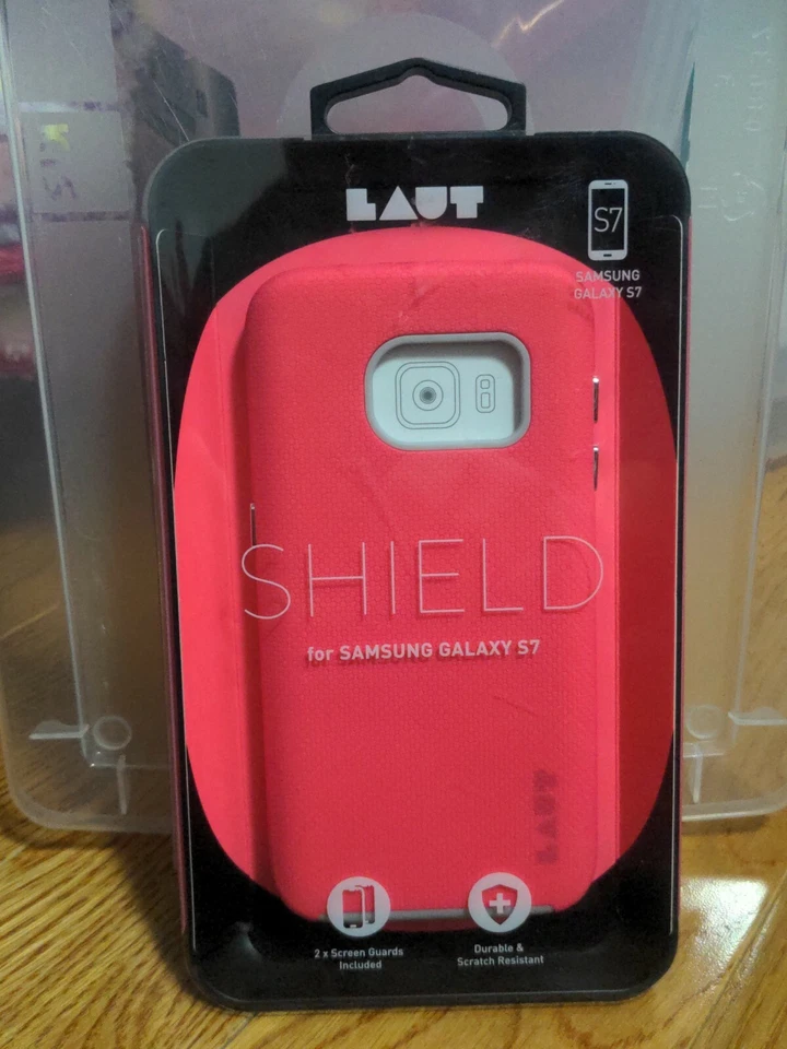 📀 Funda protectora duradera Laut Shield para Samsung Galaxy S7 - ROSA... ¡NUEVA!!! Foto 1 de 4