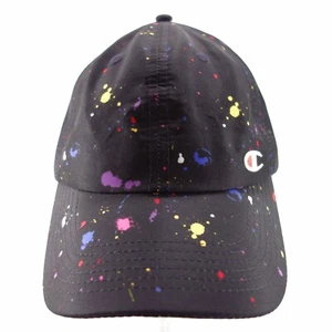 Gorra de béisbol Champion Paint Splatter Bungee Cord espalda ajustable - Imagen 1 de 8