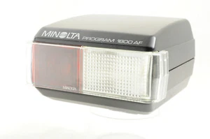 [Excellent+++] Minolta Program 1800 AF Shoe Mount Xenon Flash For Minolta SLR - Picture 1 of 13