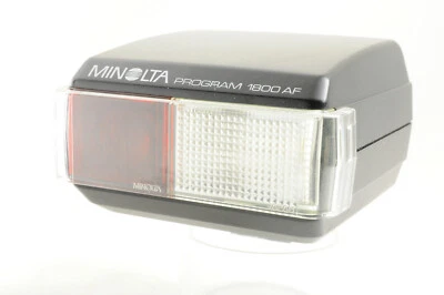 [Excellent+++] Minolta Program 1800 AF Shoe Mount Xenon Flash For Minolta SLR - Image 1 of 4