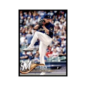 Matt Garza 2018 Topps #472 Milwaukee Brewers Baseball Card NM - Picture 1 of 3